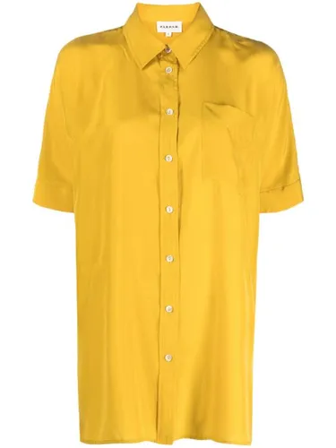 Chemise en soie à manches courtes - P.A.R.O.S.H. - Modalova