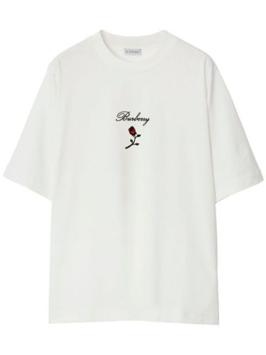 T-shirt Rose en coton - Burberry - Modalova