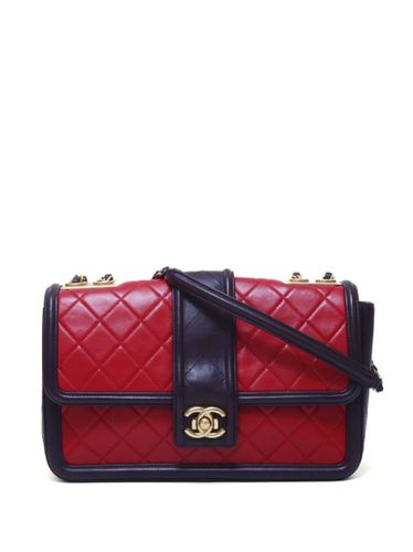 Sac porté épaule matelassé à rabat (2016) - CHANEL Pre-Owned - Modalova