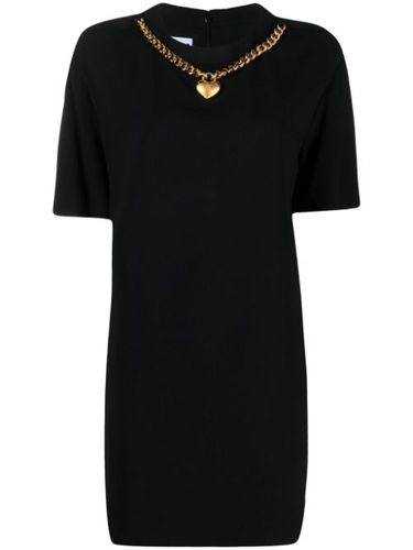 Moschino robe-polo courte - Noir - Moschino - Modalova