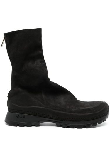 Bottines en cuir à bout rond - Yohji Yamamoto - Modalova