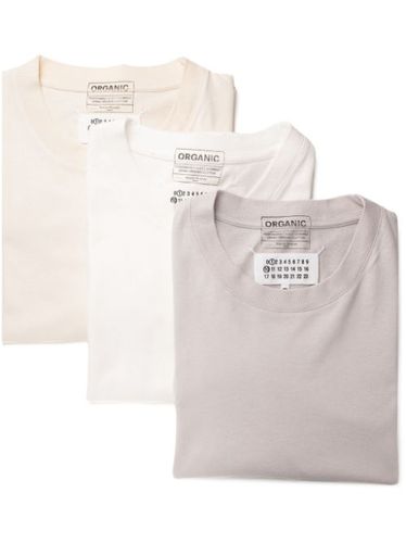 Lot de trois t-shirts en coton - Maison Margiela - Modalova