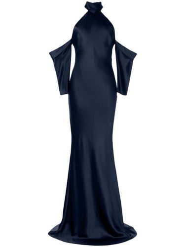 Robe drapée à dos-nu - Michelle Mason - Modalova
