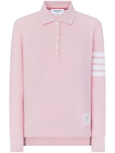 Polo rayé à manches longues - Thom Browne - Modalova