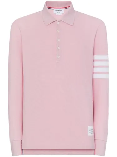 Polo rayé à manches longues - Thom Browne - Modalova