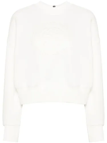 Gucci sweat crop à logo G - Blanc - Gucci - Modalova