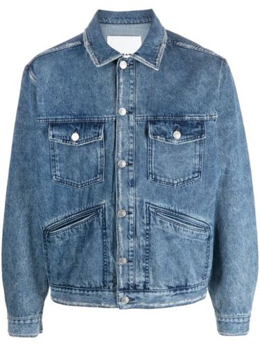 Veste en jean Jango à logo brodé - MARANT - Modalova