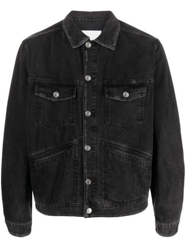 Veste en jean Jango à logo brodé - MARANT - Modalova