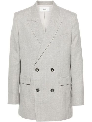 Blazer à boutonnière croisée - AMI Paris - Modalova