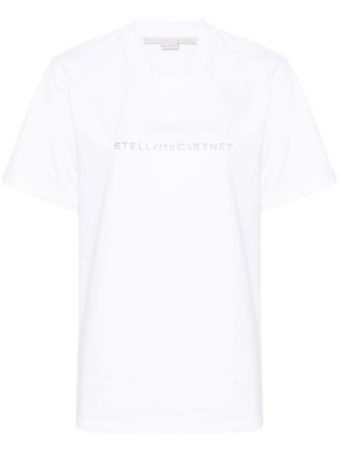 T-shirt en coton à logo imprimé - Stella McCartney - Modalova