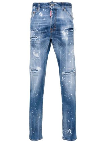 Jean skinny Cool Guy à effet usé - DSQUARED2 - Modalova