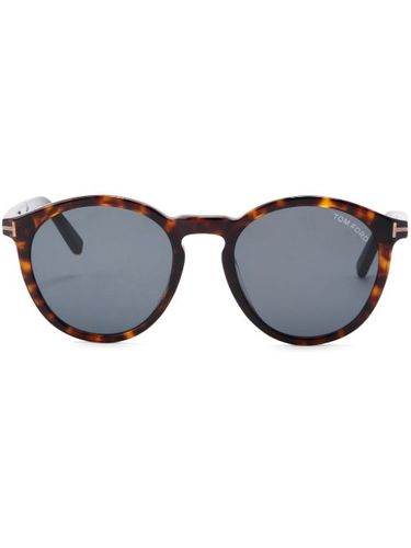 Lunettes de soleil à monture ronde - TOM FORD Eyewear - Modalova