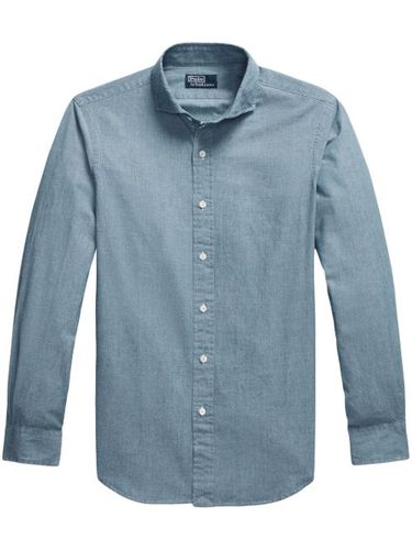 Chemise en coton à col italien - Polo Ralph Lauren - Modalova