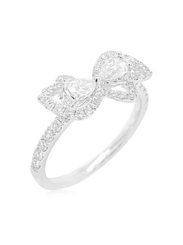 Bague en platine sertie de diamants - HYT Jewelry - Modalova