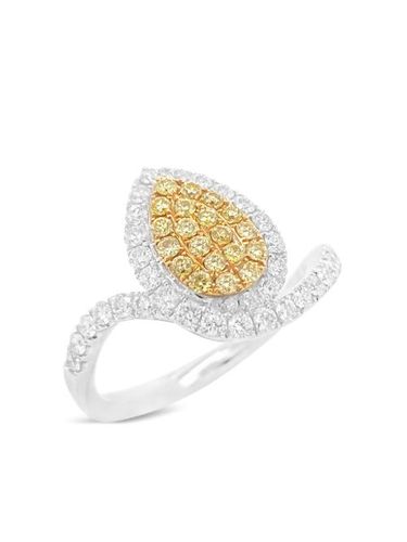Bague en platine pavée de diamants - HYT Jewelry - Modalova