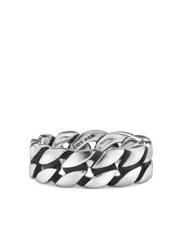 Bague Curb Chain en sterling (8 mm) - David Yurman - Modalova