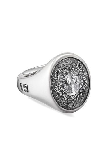 Chevalière Petrvs Wolf en sterling (21,5 mm) - David Yurman - Modalova