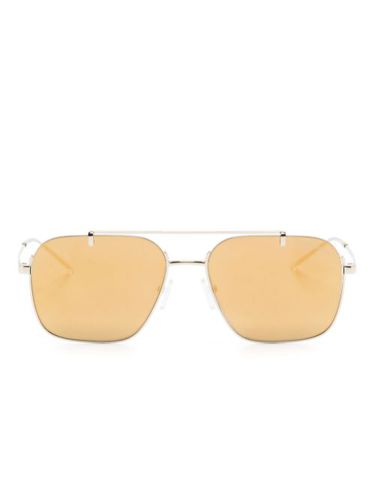 Lunettes de soleil à monture carrée - Emporio Armani - Modalova