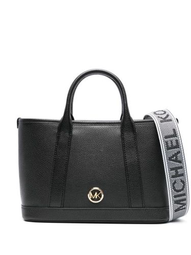 Sac à main en cuir à plaque logo - Michael Michael Kors - Modalova