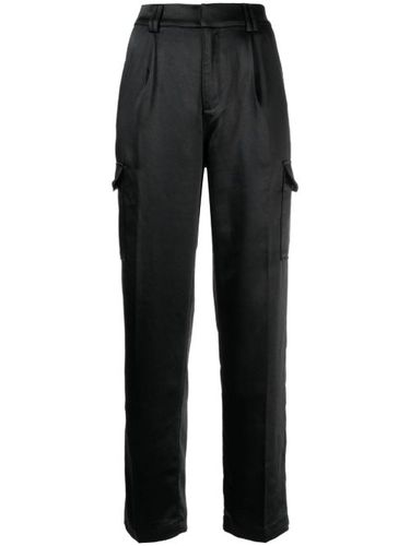 Pantalon en satin Malika à poches cargo - PAIGE - Modalova