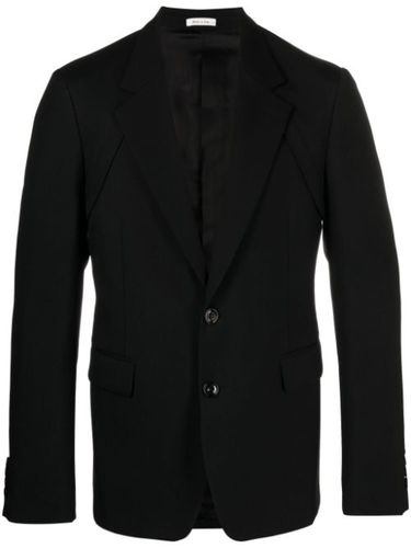 Blazer en serge à simple boutonnage - Alexander McQueen - Modalova