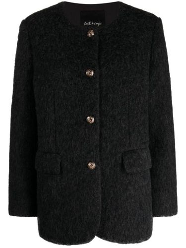 Veste en tweed à simple boutonnage - tout a coup - Modalova