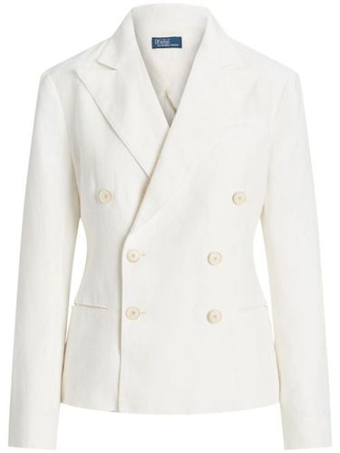 Blazer en lin à boutonnière croisée - Polo Ralph Lauren - Modalova