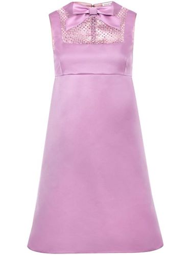 Robe courte à détail de nœud - Nina Ricci - Modalova