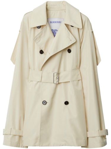 Trench en soie - Burberry - Modalova