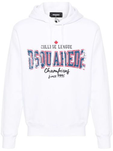 Hoodie College League en coton - DSQUARED2 - Modalova