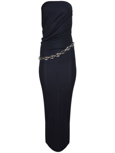 Robe longue à détail de chaîne - Christopher Esber - Modalova