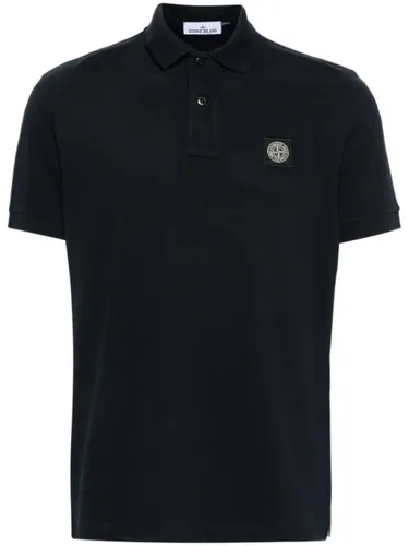 Polo en coton piqué - Stone Island - Modalova