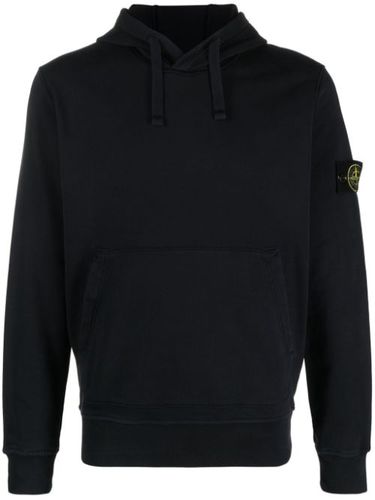 Hoodie en coton à appliqué Compass - Stone Island - Modalova