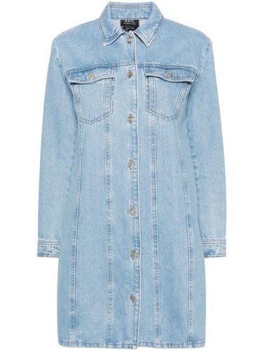 Robe courte Alpine en jean - A.P.C. - Modalova