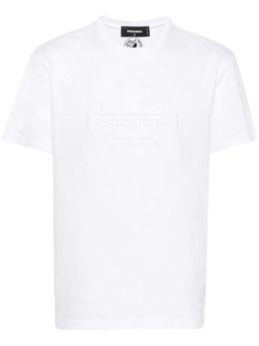 T-shirt Leaf Skate en coton - DSQUARED2 - Modalova