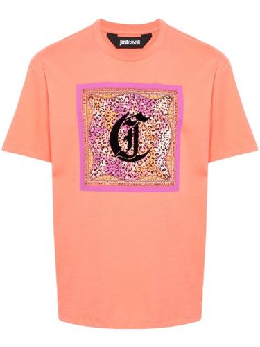 T-shirt à motif monogrammé - Just Cavalli - Modalova