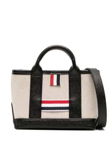 Mini sac à main texturé - Thom Browne - Modalova