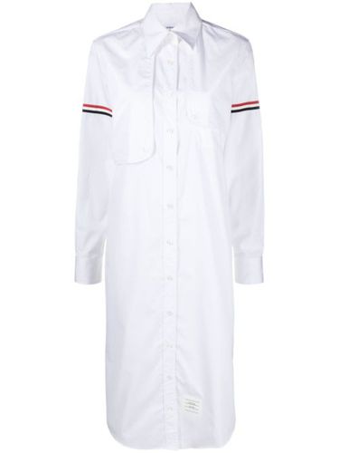 Robe-chemise en coton à coupe mi-longue - Thom Browne - Modalova