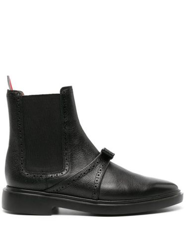 Bottines chelsea en cuir - Thom Browne - Modalova