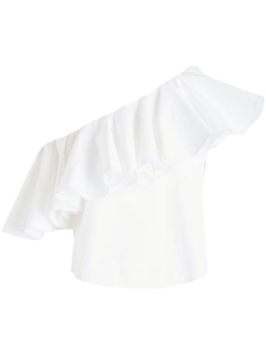 Blouse volantée à design à une épaule - Giambattista Valli - Modalova