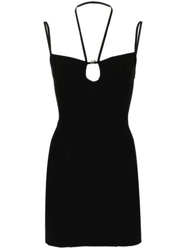 Robe courte en jersey à découpes - Blumarine - Modalova