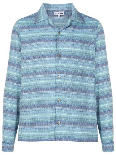 Chemise en jacquard à logo gravé - Amir Slama - Modalova
