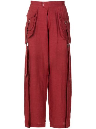 Pantalon ample à poches cargo - Amir Slama - Modalova