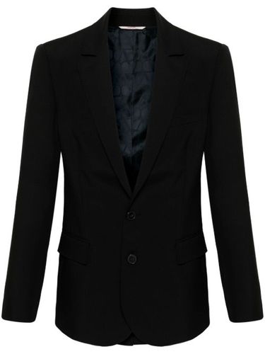 Blazer en laine à simple boutonnage - Valentino Garavani - Modalova