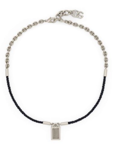 Collier à pendentif slogan - Dolce & Gabbana - Modalova