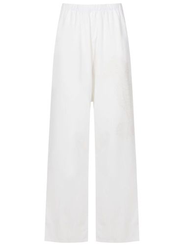 Pantalon droit à taille élastiquée - Amir Slama - Modalova