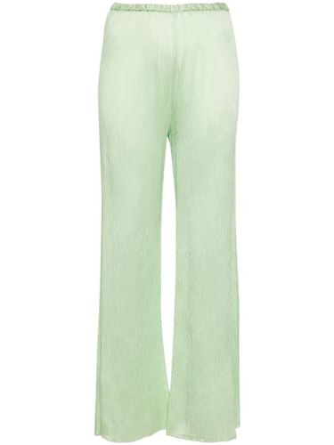 Pantalon droit à design plissé - Forte Forte - Modalova