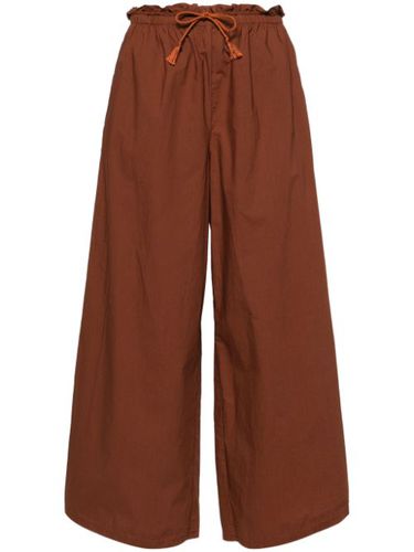 Pantalon en coton à lien de resserrage - Forte Forte - Modalova