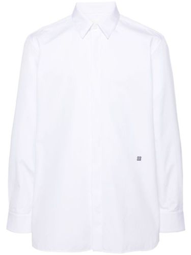 Chemise en coton à motif 4G brodé - Givenchy - Modalova