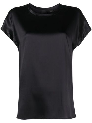 PINKO blouse Farida satinée - Noir - PINKO - Modalova